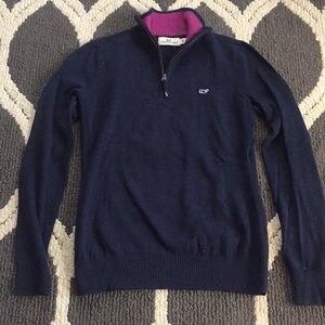 Vineyard vines 1/4 zip sweater